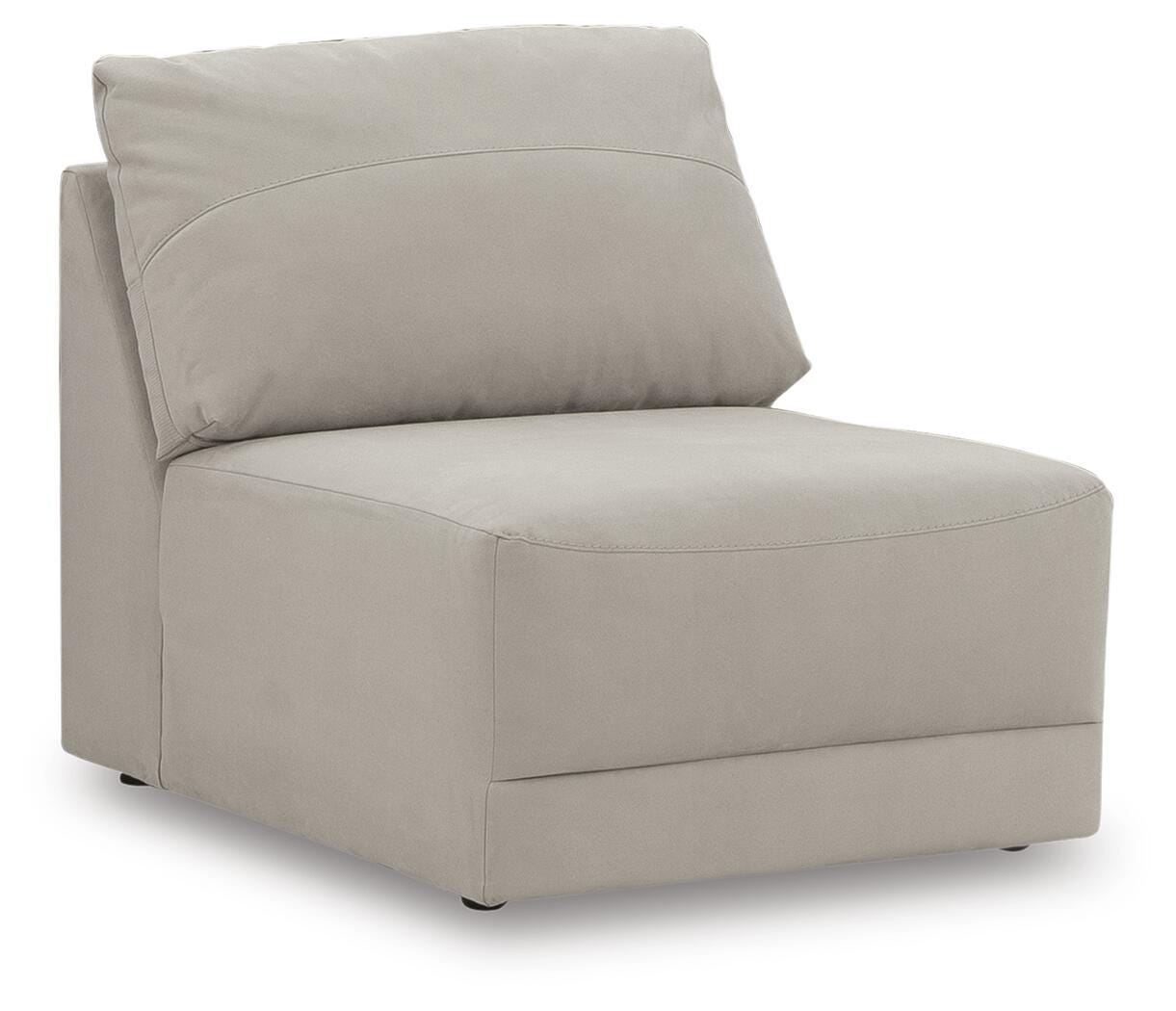 Next-Gen Gaucho 3-Piece Sectional Sofa in Gray Microfiber