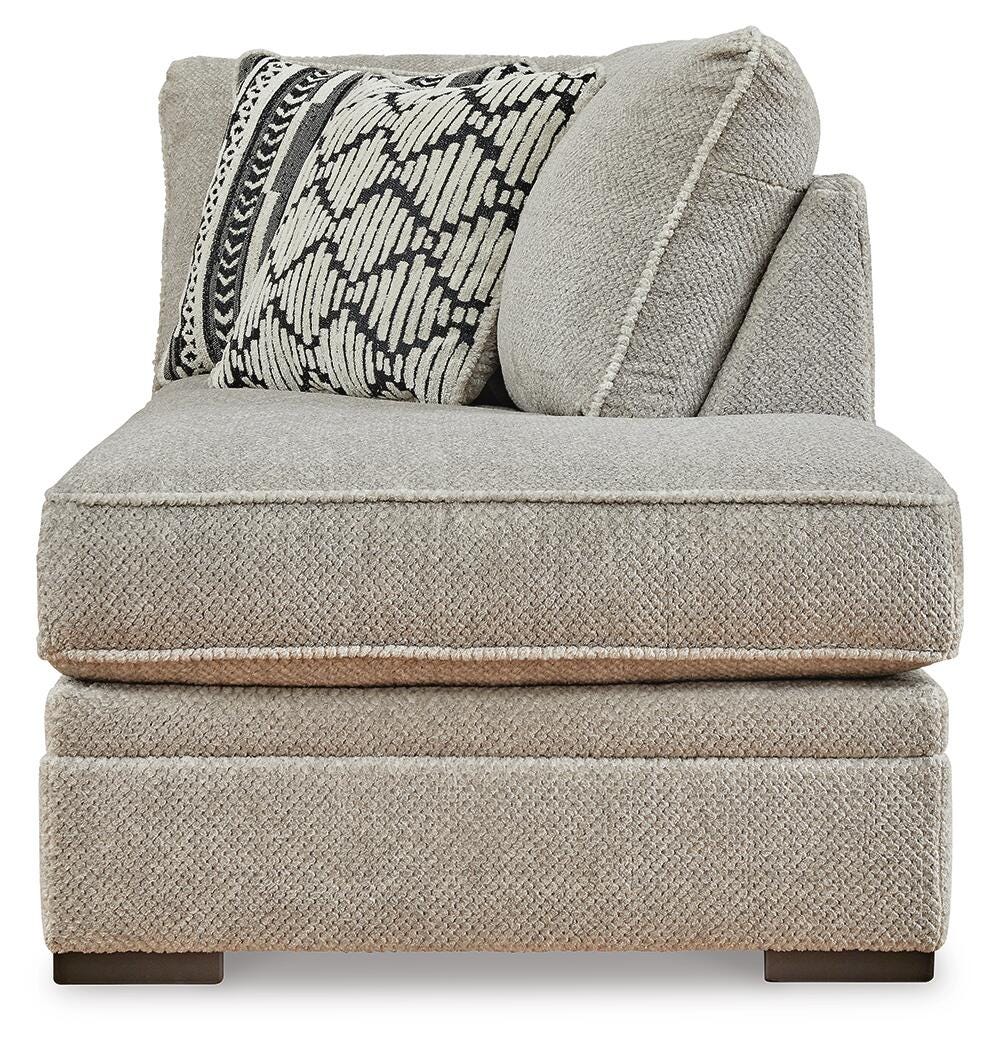 Calnita 2-Piece RAF Sectional in Sisal Velvet