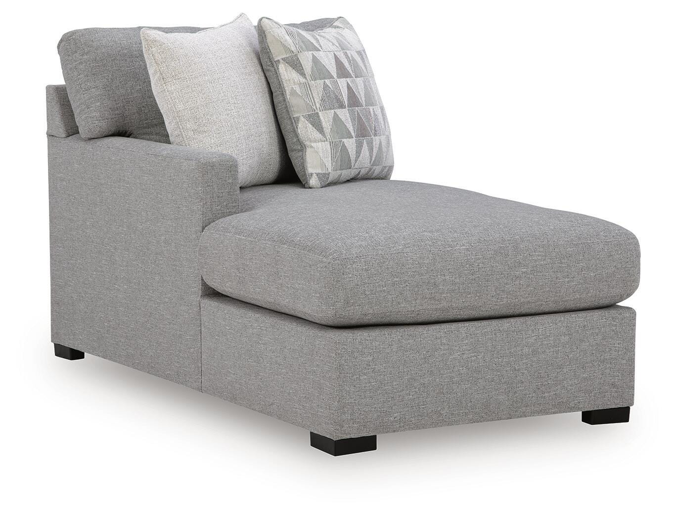 UrbanCrest 2-Piece Sectional with LAF Chaise in Pewter