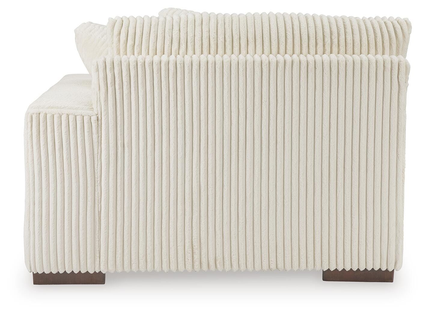 Lindyn 6-Piece Sectional with Chaise and Ottoman in Ivory