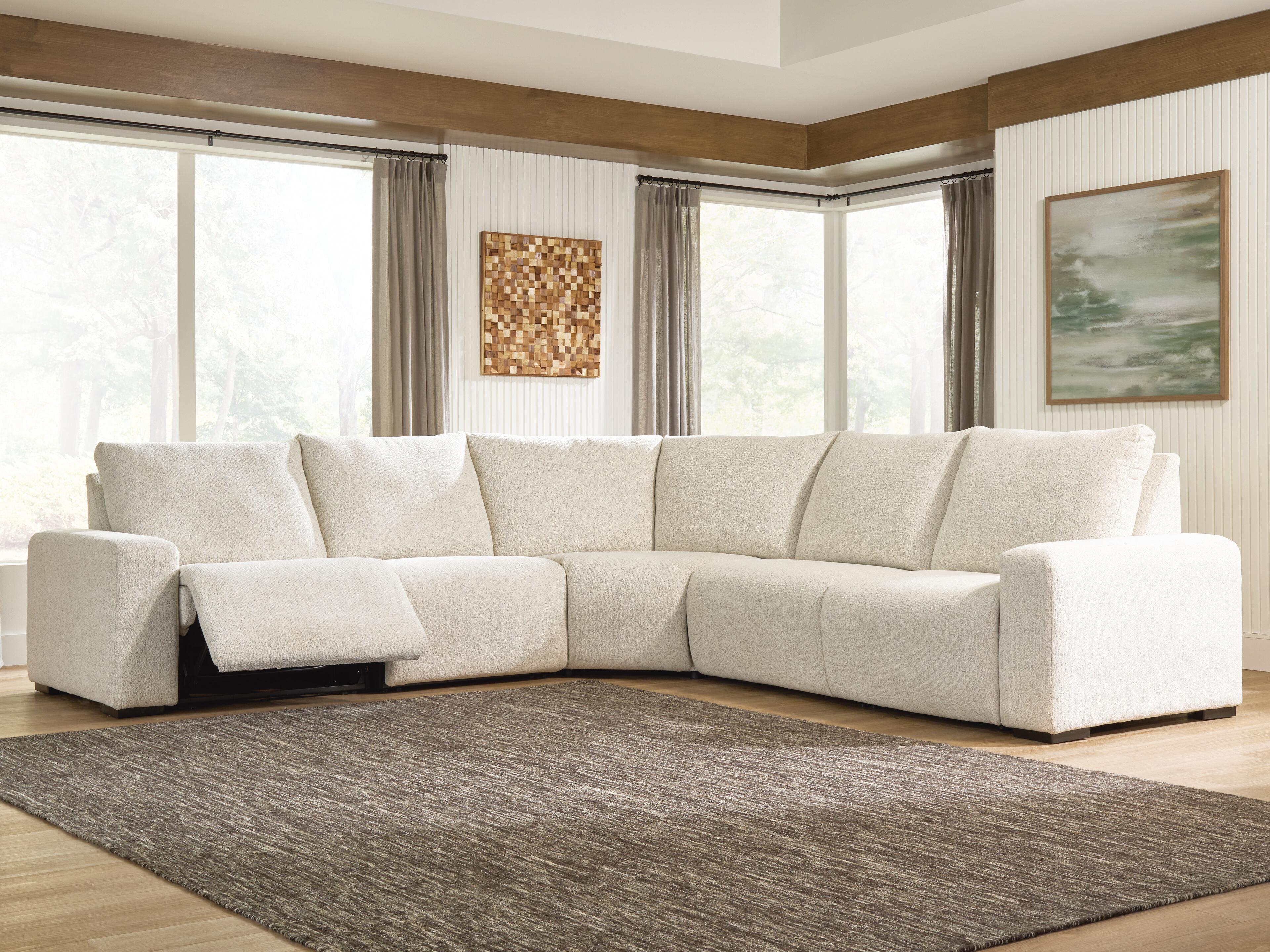 East Loft 5-Piece Power Reclining Sectional in Chai
