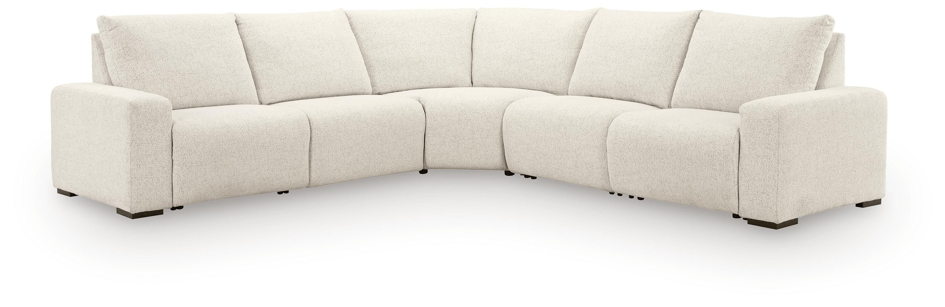 East Loft 5-Piece Power Reclining Sectional in Chai