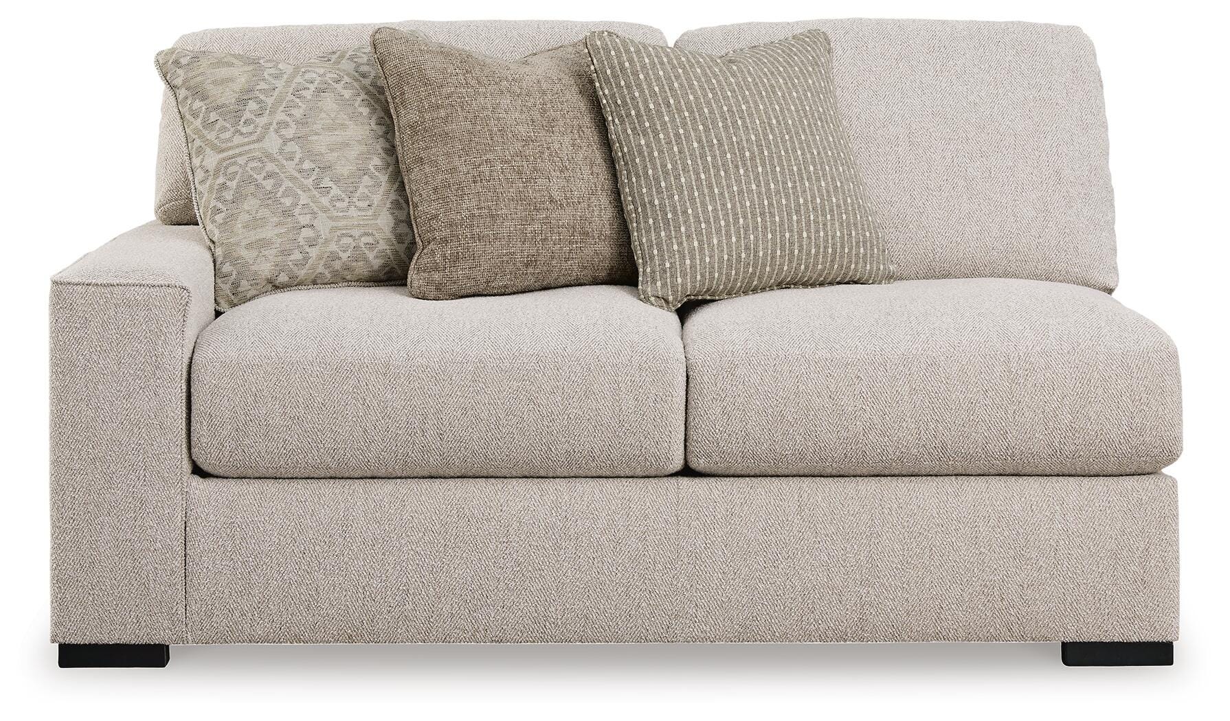 Ballyton 4-Piece Sectional in Sand Chenille