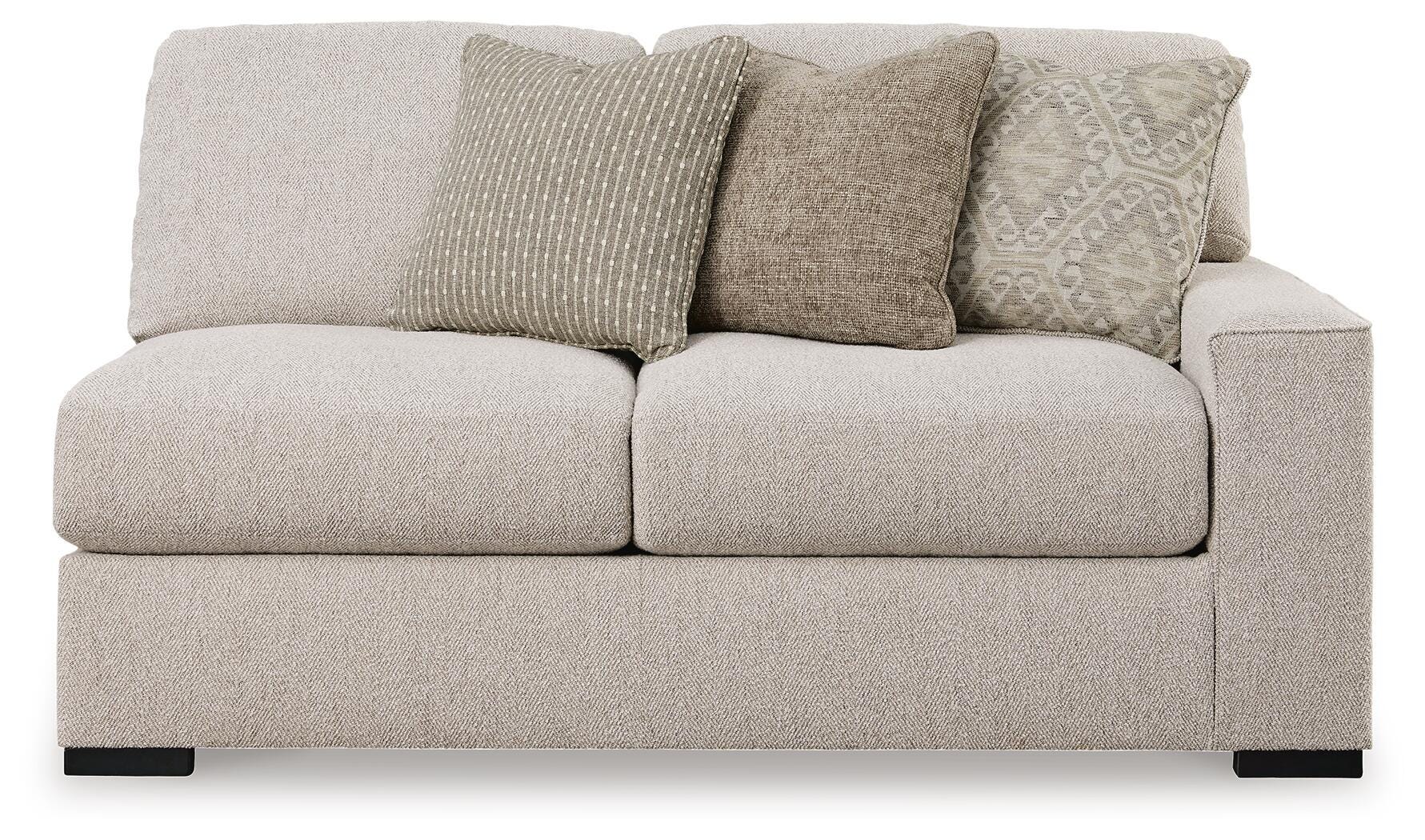 Ballyton 4-Piece Sectional in Sand Chenille