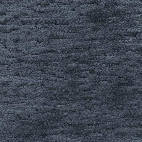Maxon Place Oversized Accent Ottoman in Navy Chenille