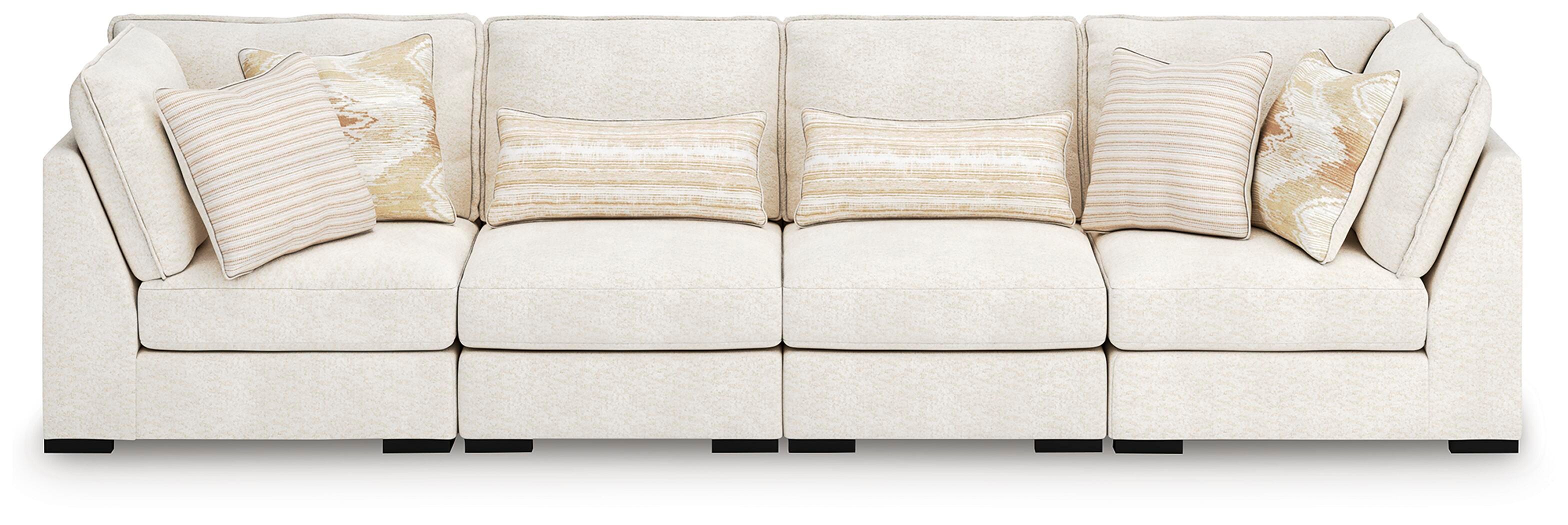 Donelson Creek 4-Piece Sectional in Vanilla