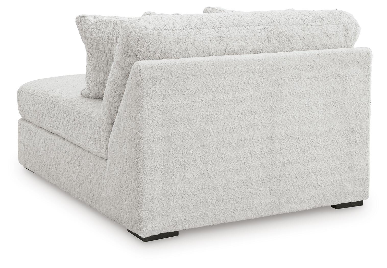 Cuddle Plush 5-Piece Sectional with Chaise in Arctic