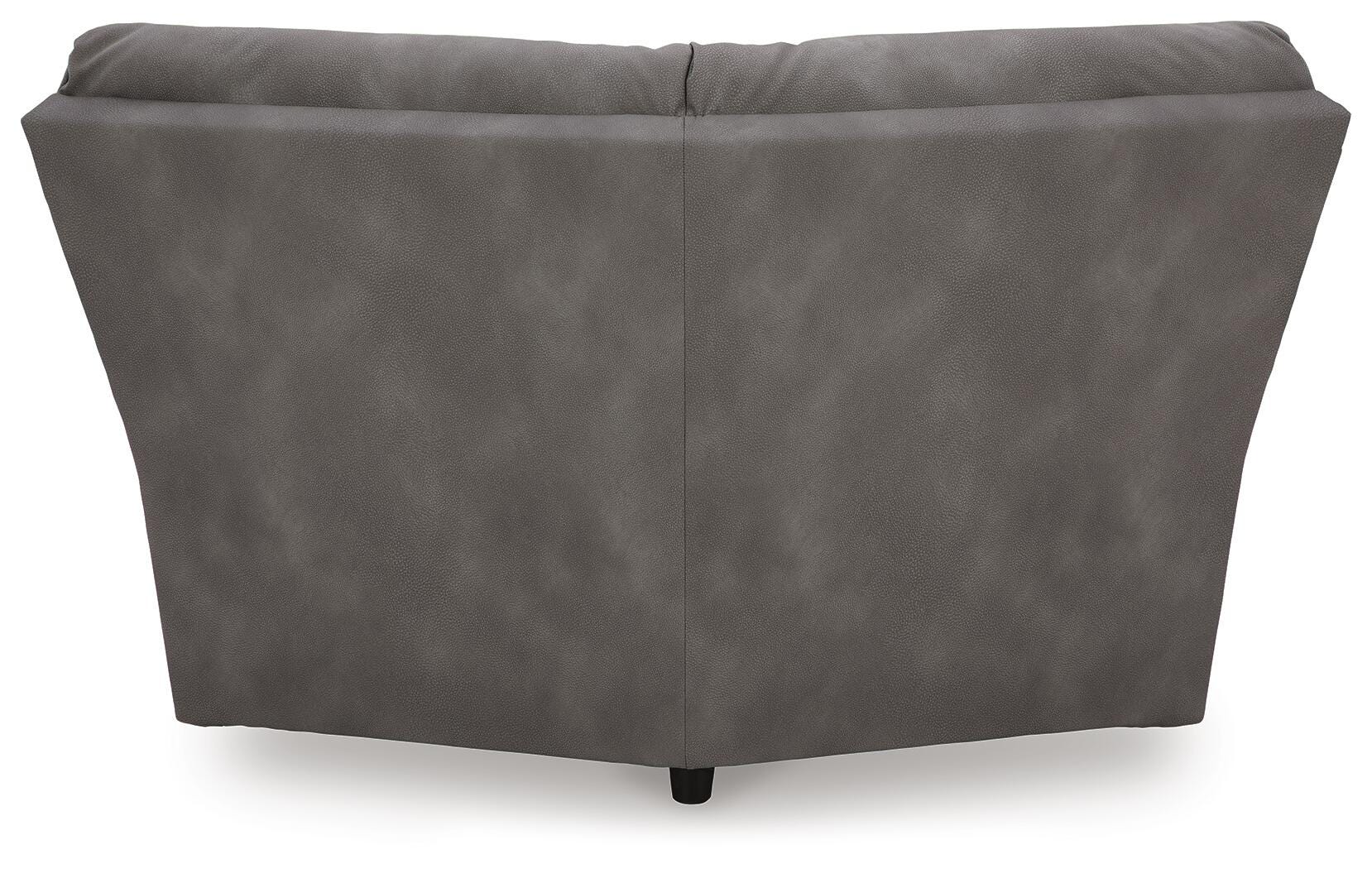 Next-Gen Durapella 5-Pc Power Reclining Sectional in Slate Microfiber