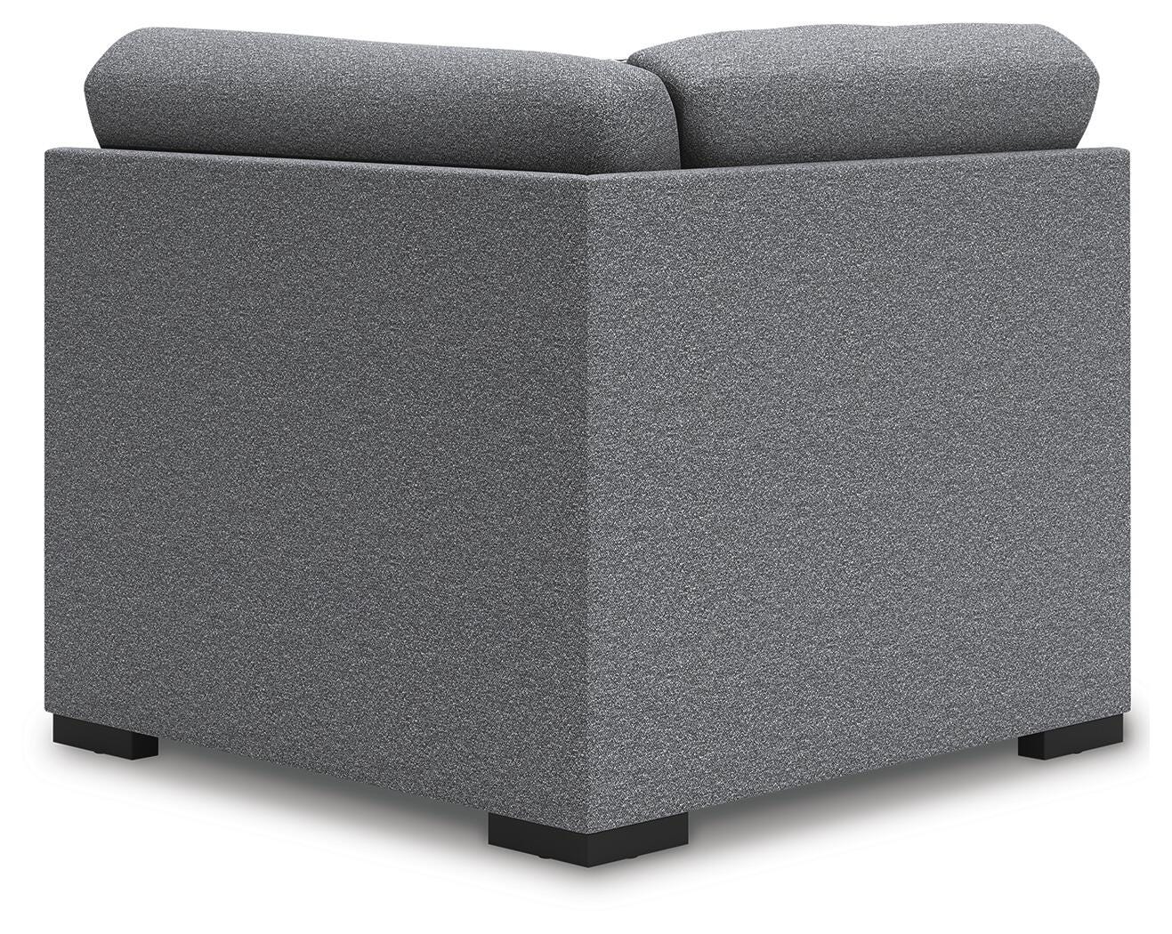Bealton 5-Piece LAF Chaise Sectional in Salt and Pepper Performance Fabric and Next-Gen Nuvella