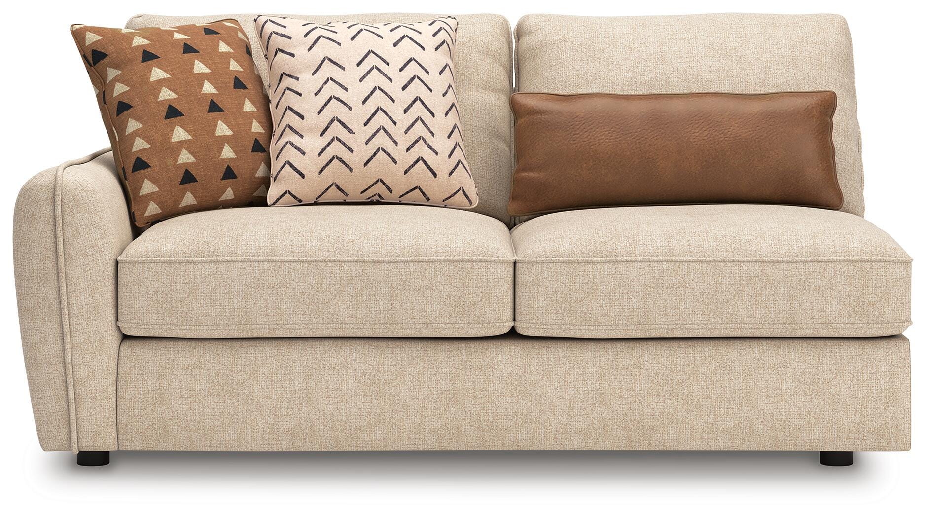 Seyler 4-Piece Sectional in Sand Chenille