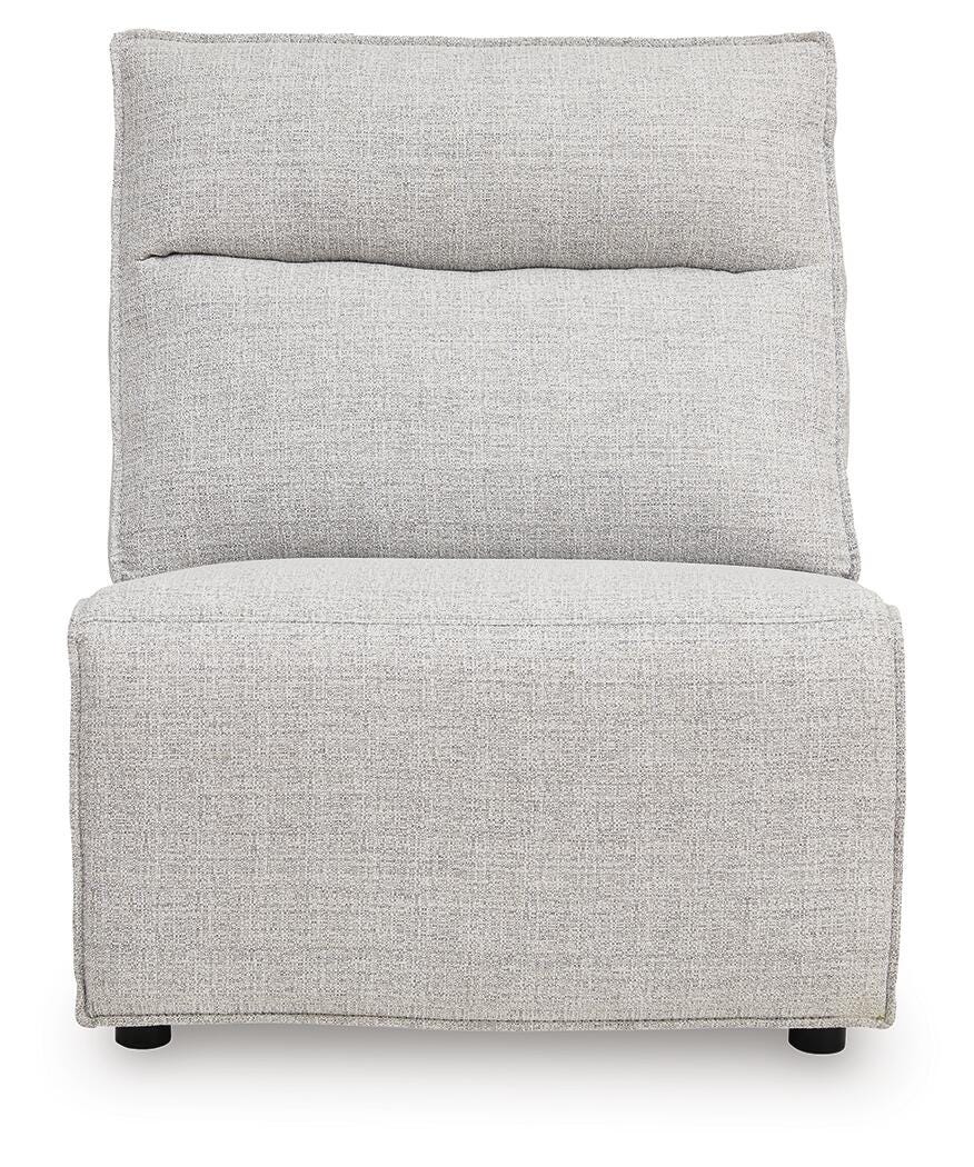 Modmax II 7-Piece LAF Chaise Power Reclining Sectional and Audio Console in Stone