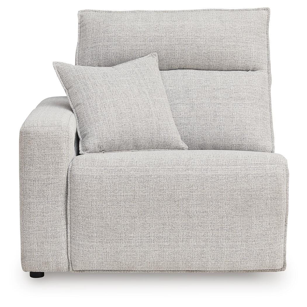 Modmax II 7-Piece RAF Chaise Power Reclining Sectional and Audio Console in Stone