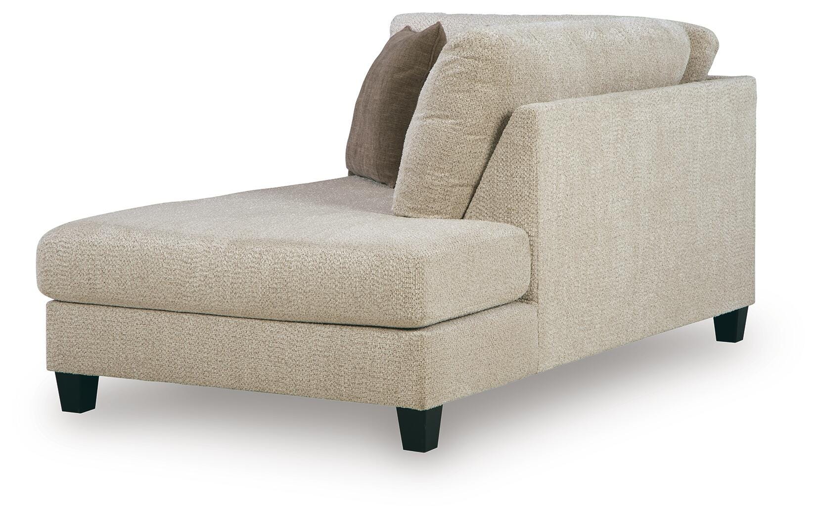 Steelwater Retreat 2-Piece RAF Chaise Sectional in Latte