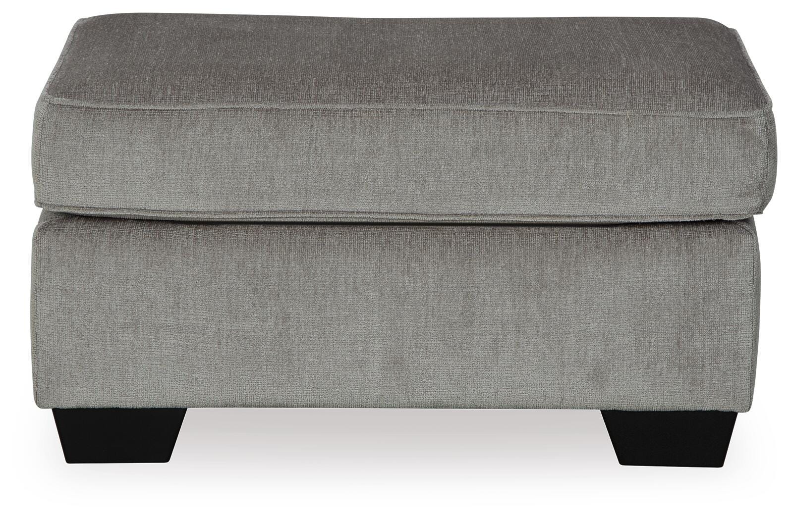 Altari 2-Piece Sleeper Sectional and Ottoman in Alloy