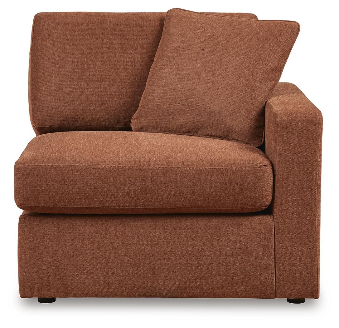 Modmax 6-Piece Sectional Sofa in Spice