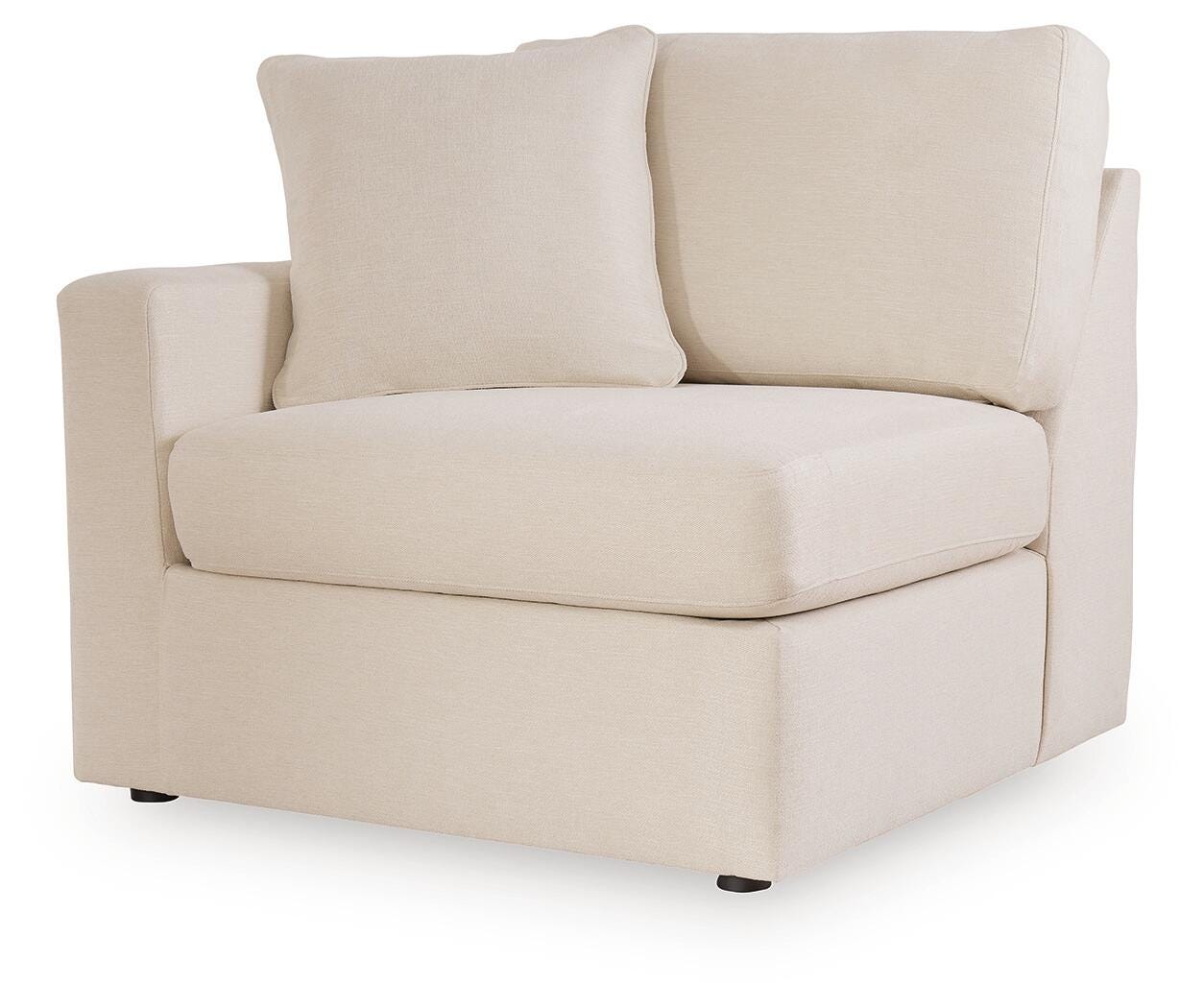 Modmax 4-Piece Sectional and 2 Ottomans in Oyster