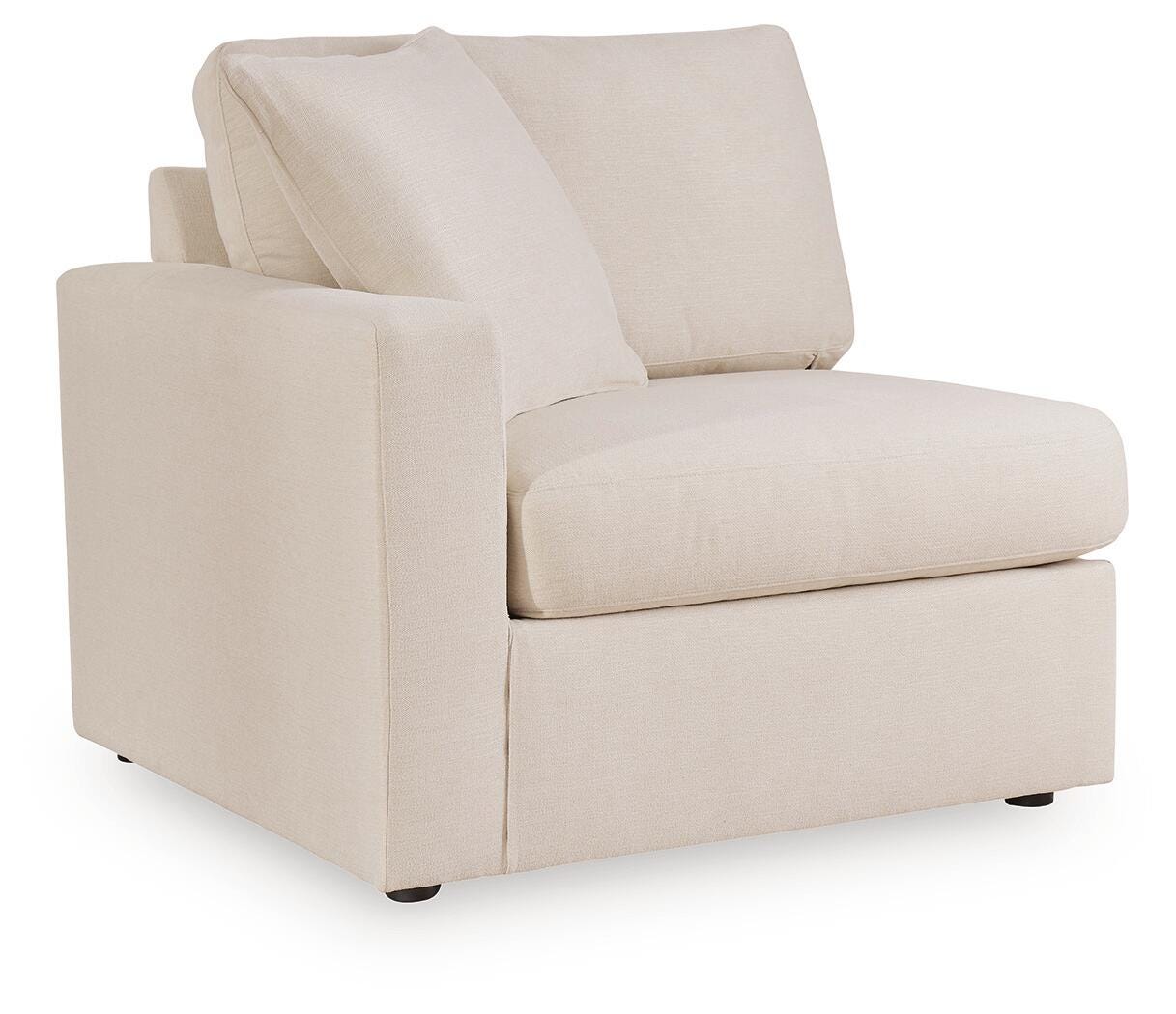 Modmax 3-Piece Sectional with Storage Console in Oyster Performance Fabric and Next-Gen Nuvella