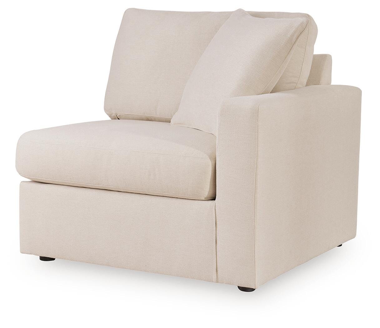 Modmax 3-Piece Sectional with Storage Console in Oyster Performance Fabric and Next-Gen Nuvella