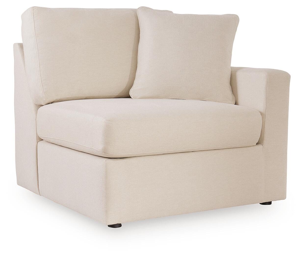 Modmax 8-Piece Sectional and Ottoman in Oyster