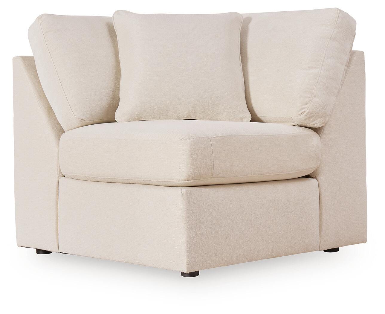 Modmax 7-Piece Sectional w/ Storage Console in Oyster Performance Fabric and Next-Gen Nuvella