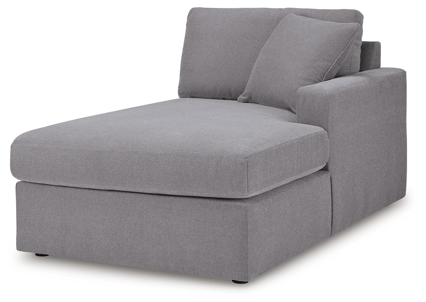 Modmax 5-Piece Double Chaise Sectional in Granite