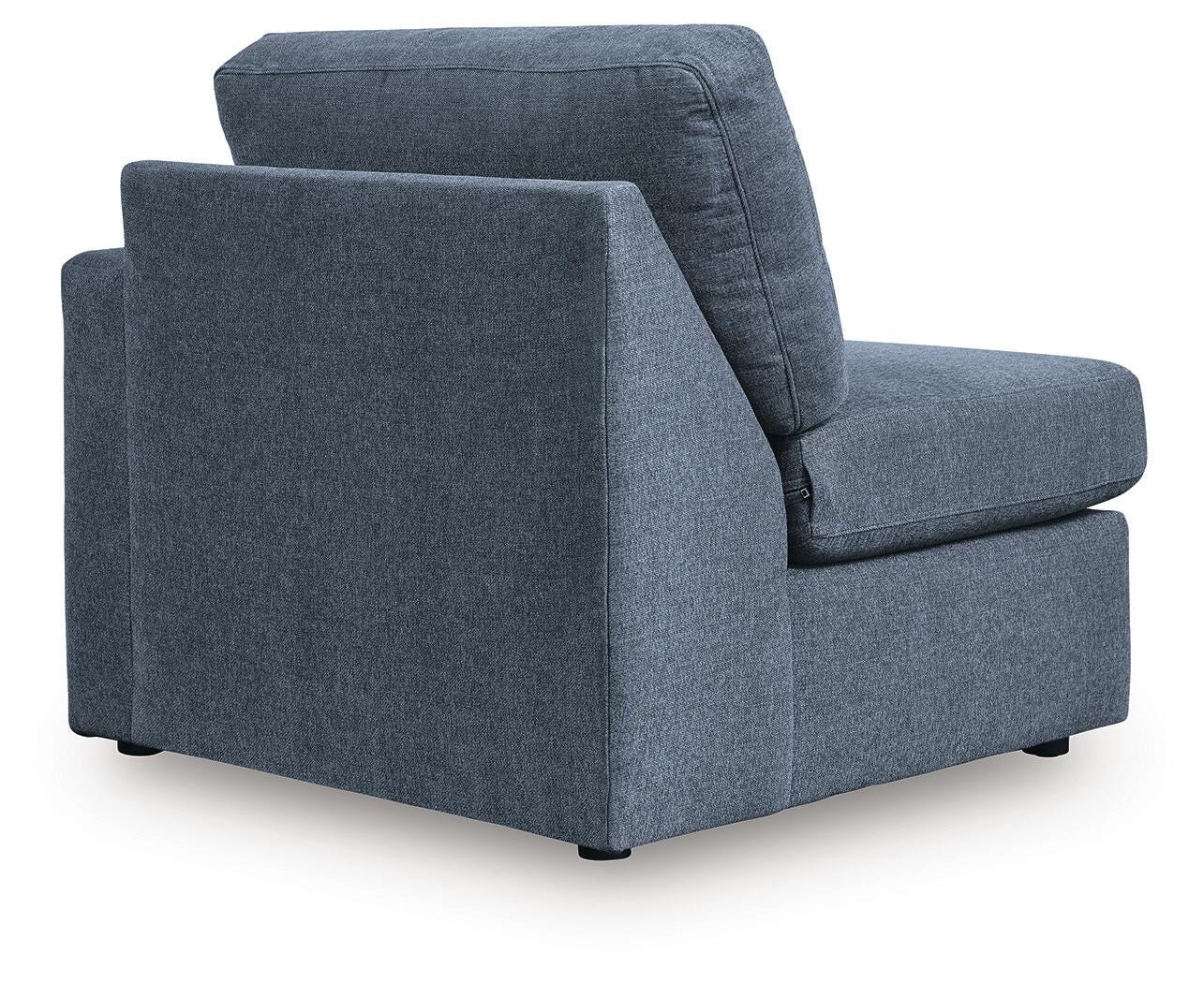 Modmax 3-Piece Sectional with Storage Console in Ink Performance Fabric and Next-Gen Nuvella