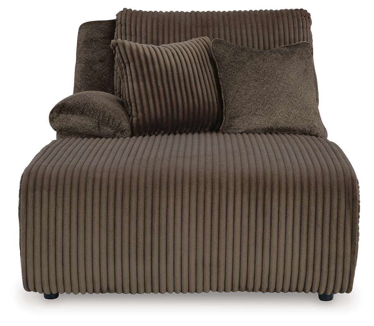 Top Tier 4-Piece Reclining Sectional with LAF Chaise in Chocolate Velvet