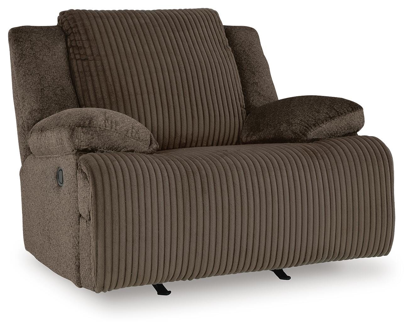 Top Tier Rocker Recliner in Chocolate Velvet