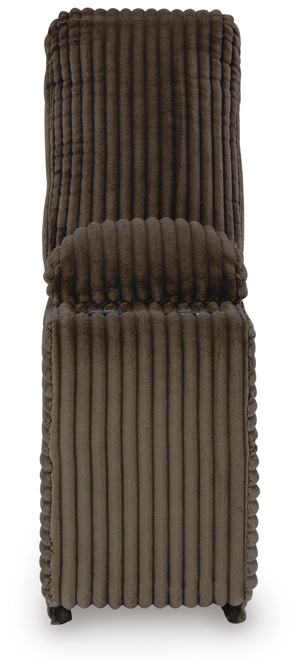 Top Tier 4-Piece Reclining Sectional with LAF Chaise in Chocolate Velvet