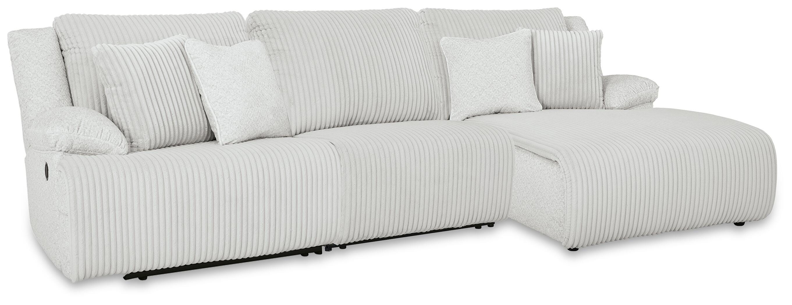 Top Tier 3-Piece Reclining Sectional in Alloy