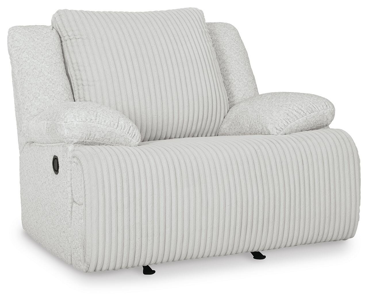 Top Tier Rocker Recliner in Alloy Velvet