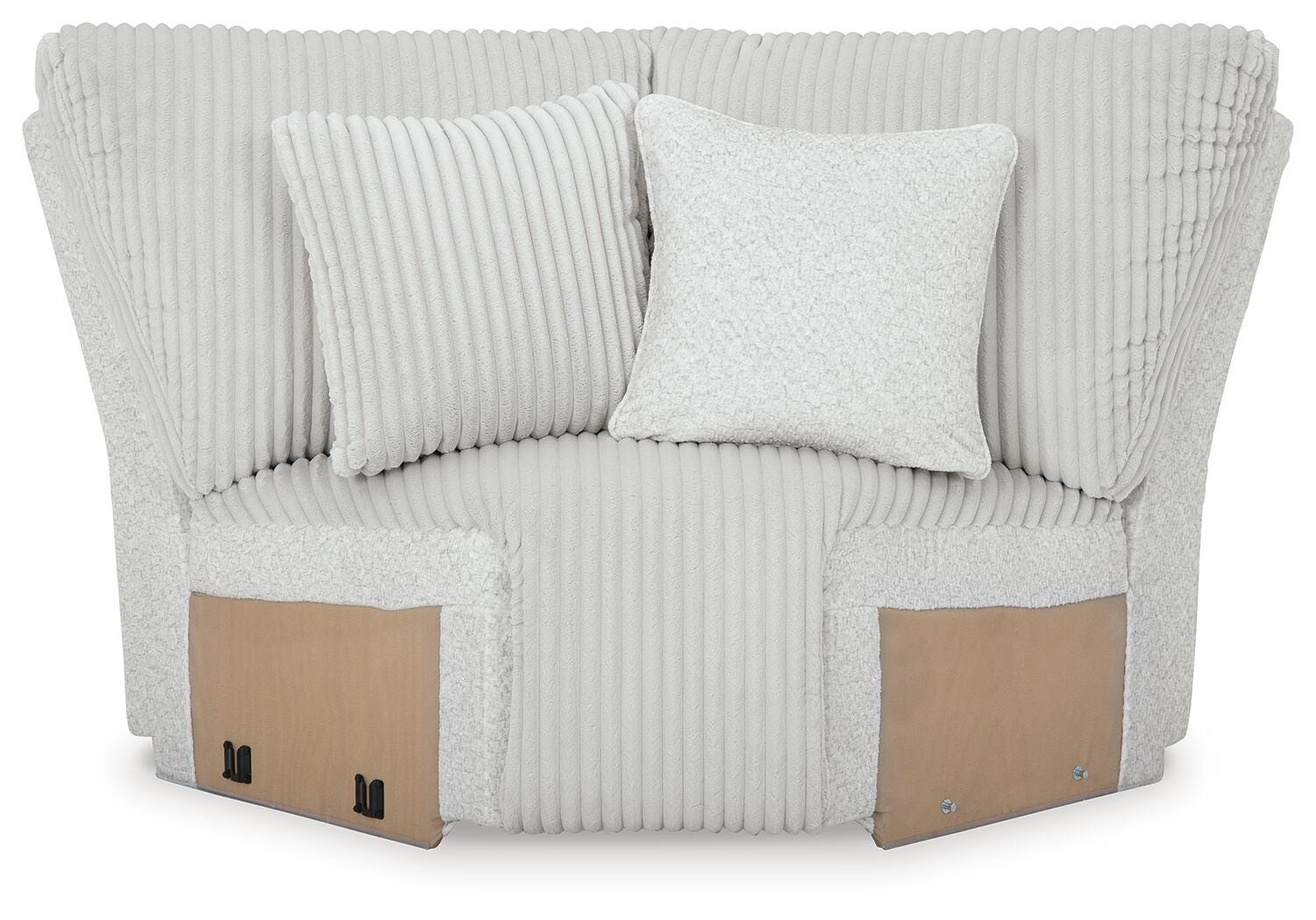 Top Tier 5-Piece Reclining Sectional in Alloy Velvet