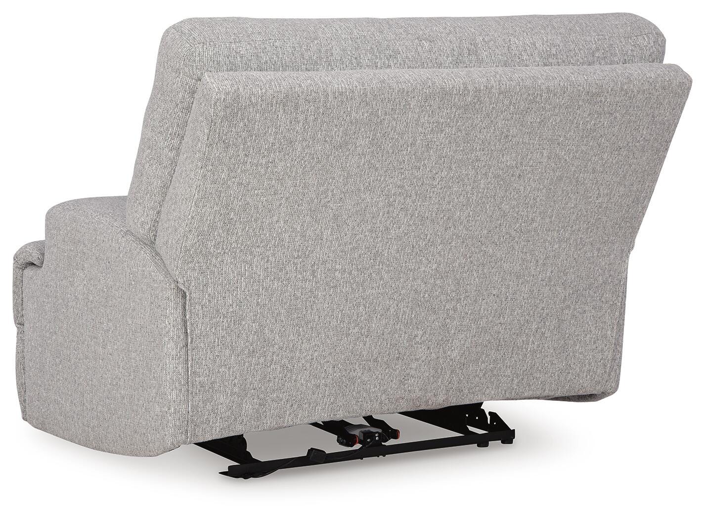 Acklen Place 6-Piece Power Reclining Sectional and Power Recliner in Pewter