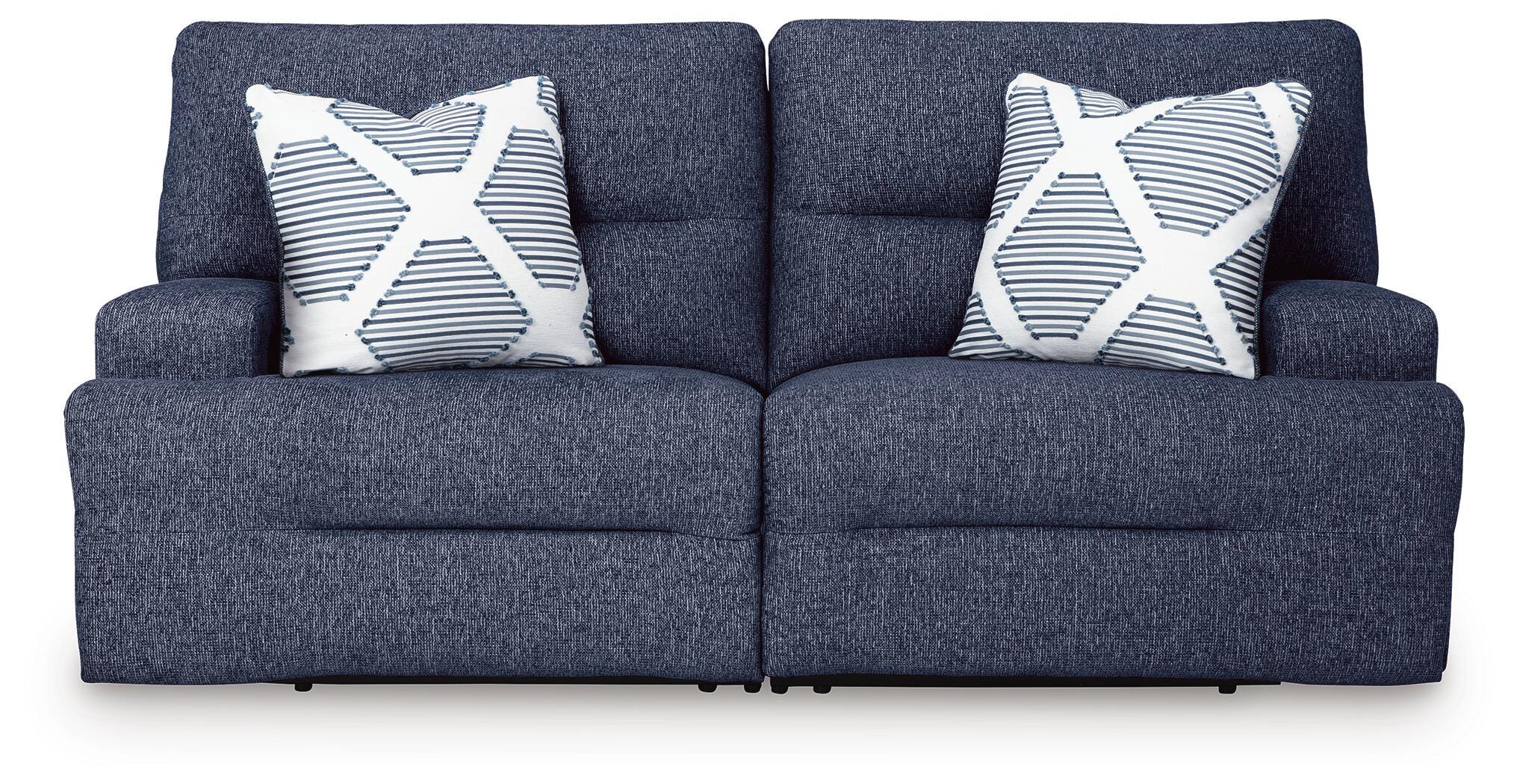 Acklen Place 2-Piece Power Reclining Sectional in Navy