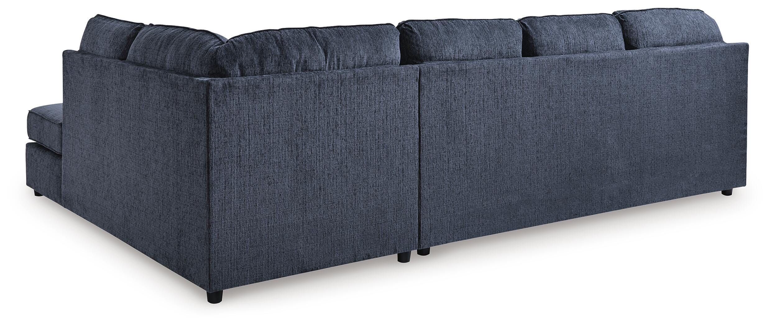 Albar Place 2-Piece LAF Sectional in Cobalt Chenille