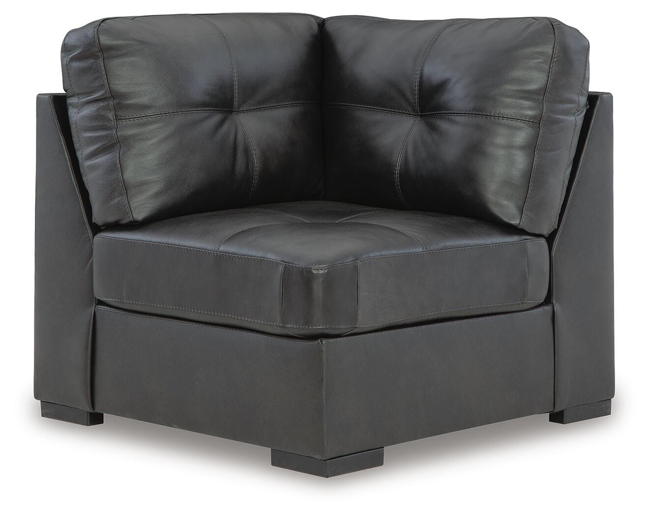 Brindley Pier 6-Piece Sectional in Fog Leather