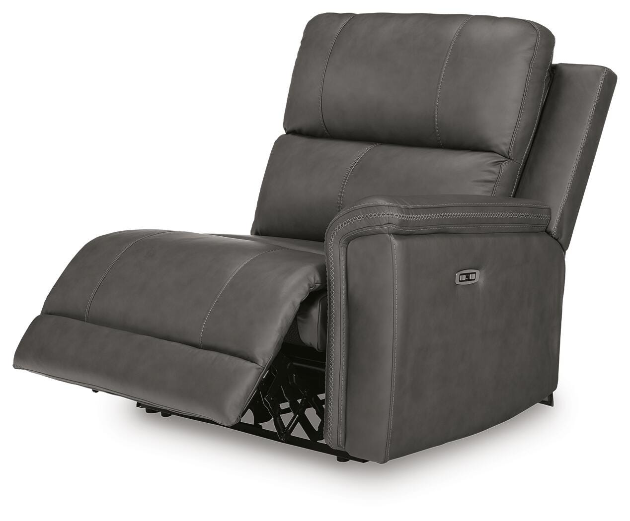 Bleckley 6-Piece Power Reclining Sectional in Anchor Leather