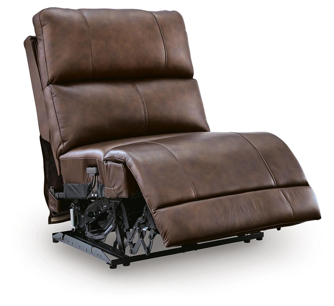 Bleckley 6-Piece Power Reclining Sectional in Espresso Leather