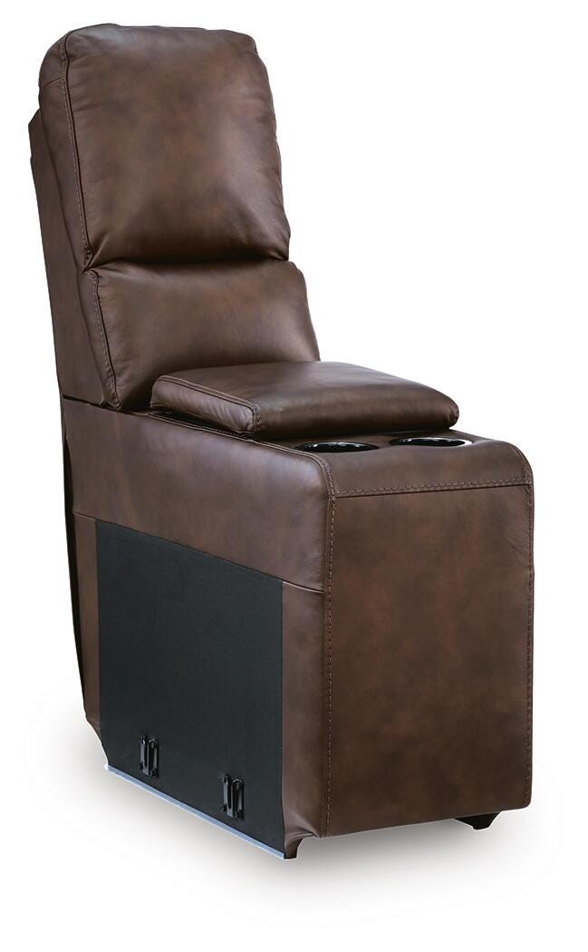 Bleckley 6-Piece Power Reclining Sectional in Espresso Leather