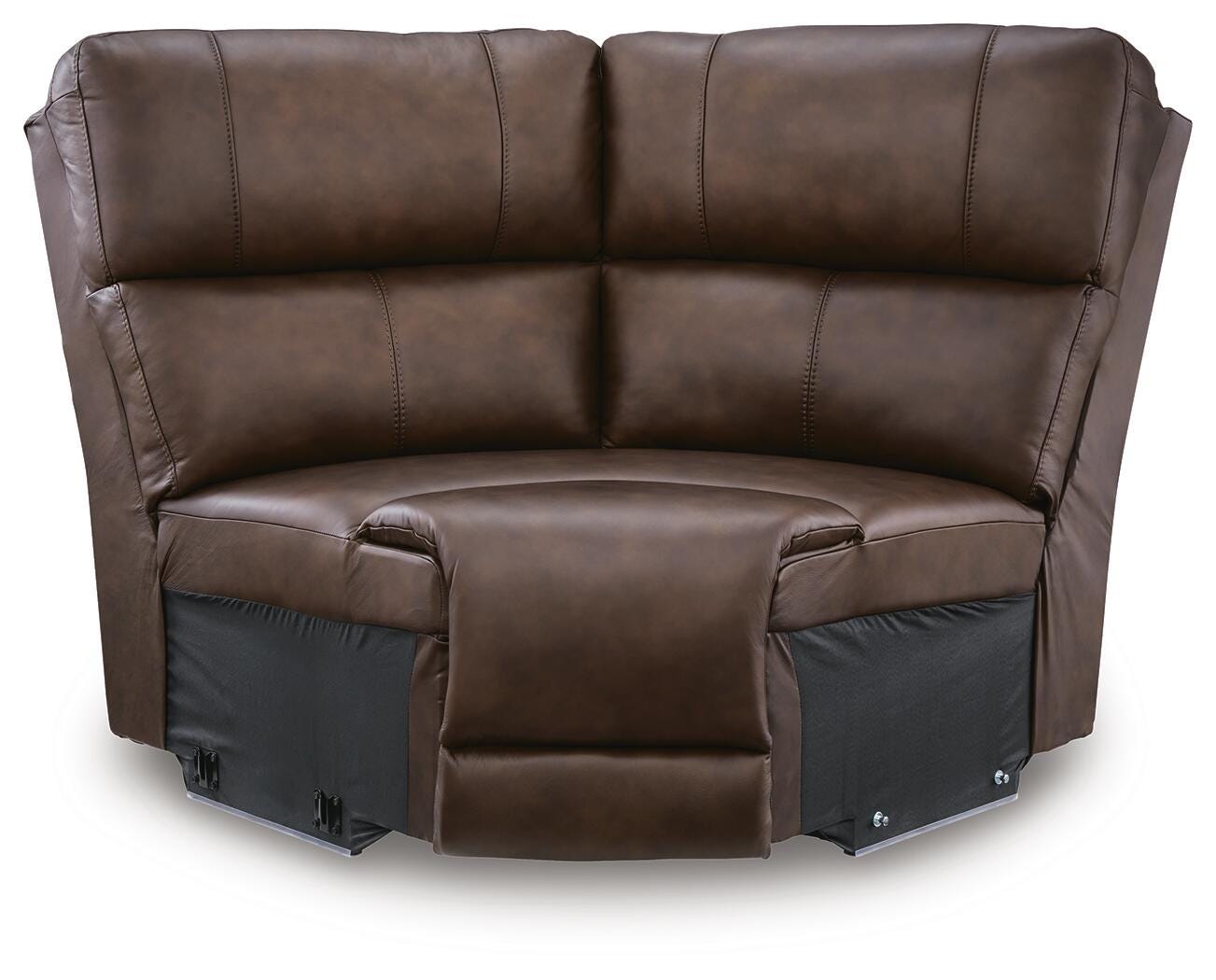 Bleckley 5-Piece Power Reclining Sectional in Espresso Leather