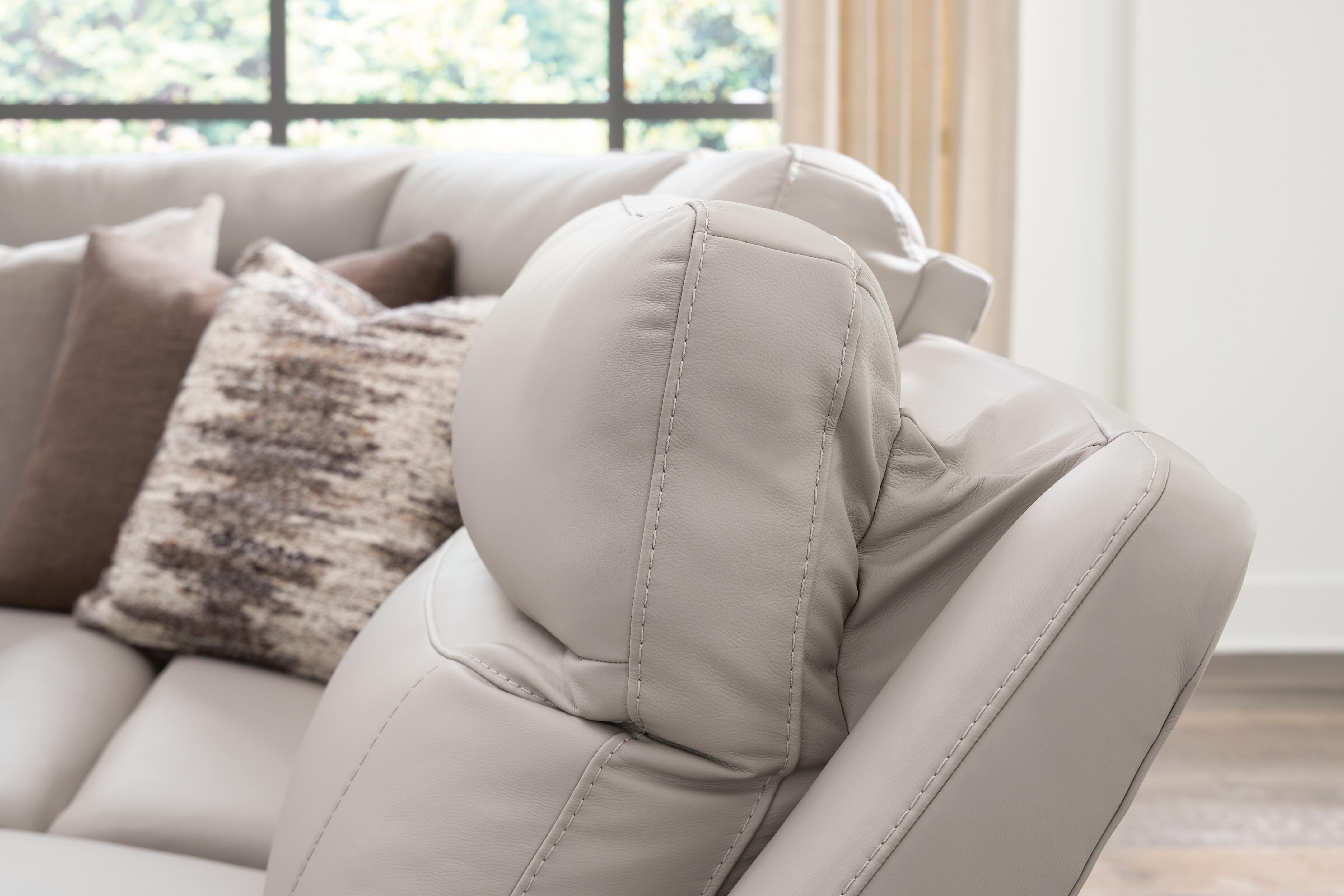 Gravier 5-Piece Power Reclining Sectional in Gray