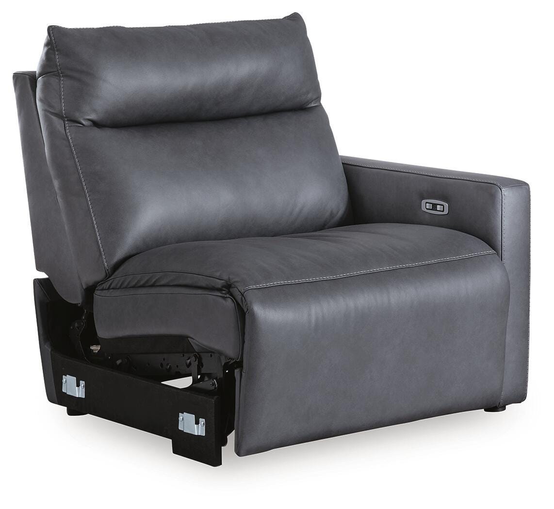ModZ 5-Piece Power Reclining Sectional in Blue
