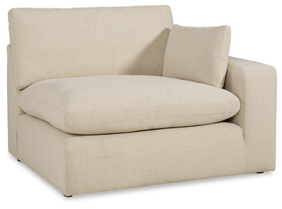 Elyza 3-Piece LAF Chaise Sectional in Linen Chenille