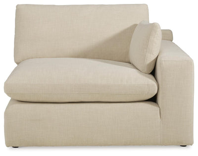 Elyza 3-Piece Sectional Sofa in Linen Chenille