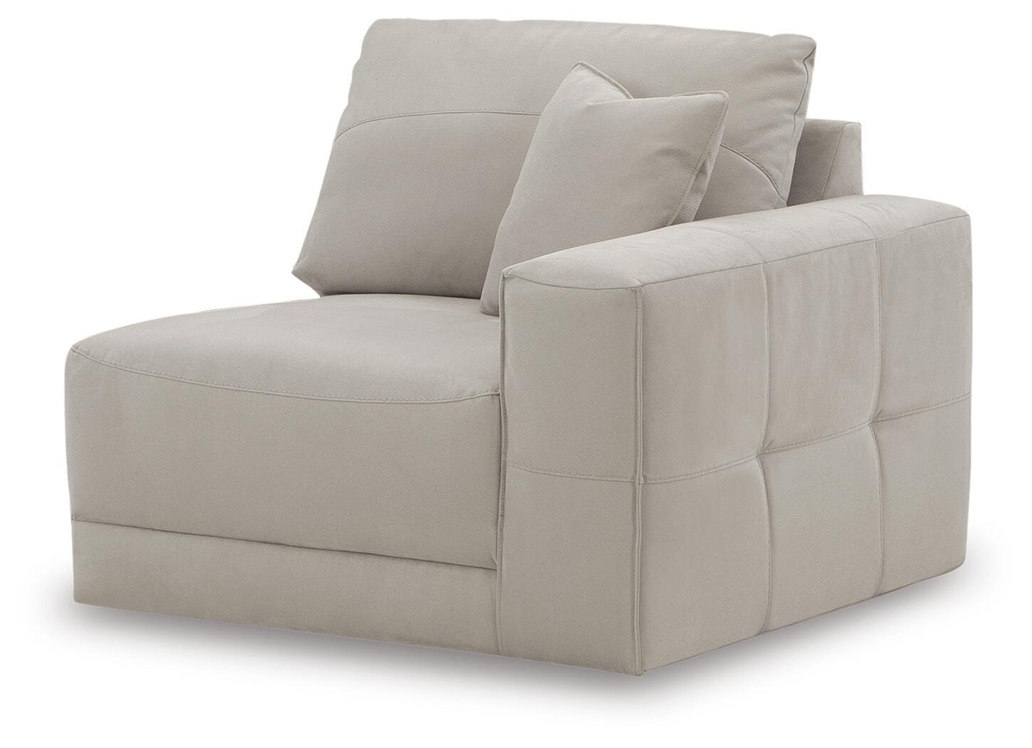 Next-Gen Gaucho 5-Piece Sectional in Gray Microfiber