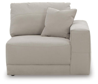 Next-Gen Gaucho 5-Piece Sectional in Gray Microfiber