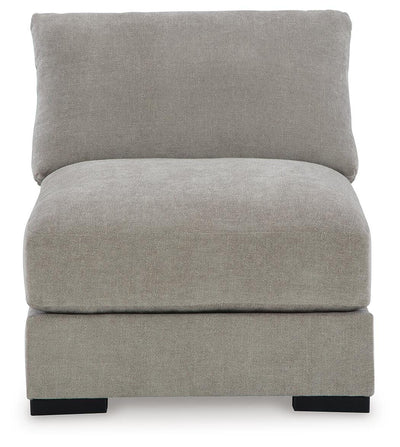 Aslan Court 3-Piece Sofa Sectional in Flax Chenille