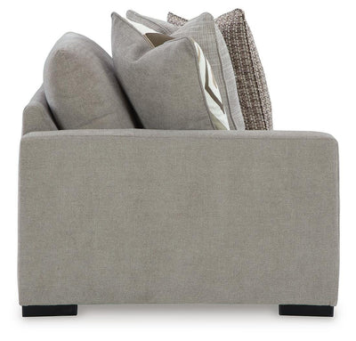 Aslan Court 3-Piece RAF Chaise Sectional in Flax Chenille