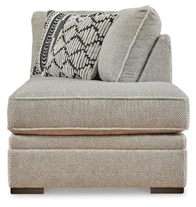 Calnita 2-Piece RAF Sectional in Sisal Velvet