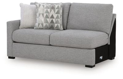 UrbanCrest 2-Piece Sectional with Chaise in Pewter